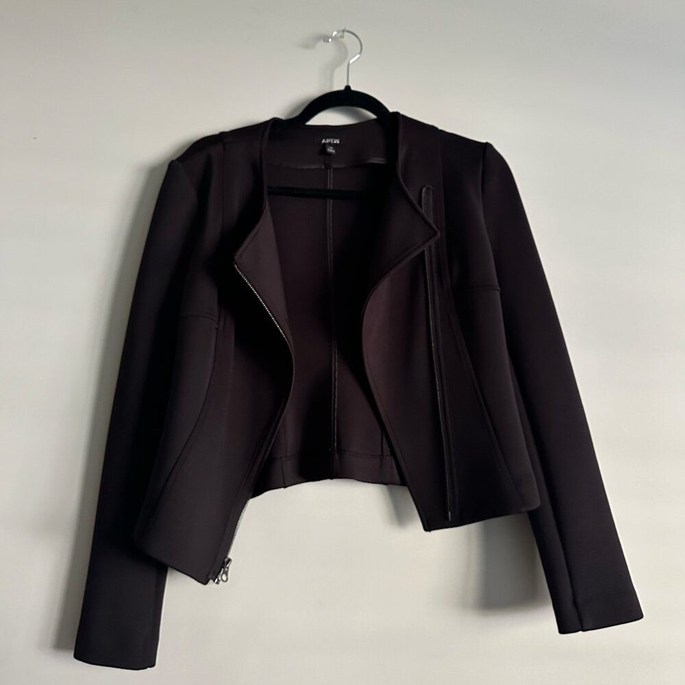Apt. 9 Cropped Black Blazer